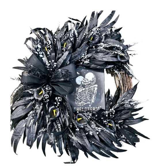 Tarot Card Halloween wreath - Picture 8 of 13